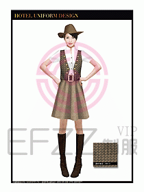 酒店門童行李生制服設(shè)計(jì)圖876