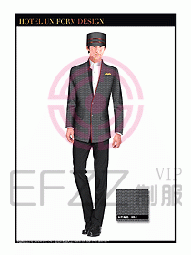 酒店門童行李生制服設(shè)計圖882