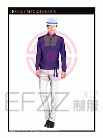 酒店門童行李生制服設(shè)計(jì)圖887