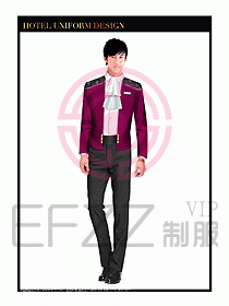 酒店門童行李生制服設(shè)計(jì)圖909