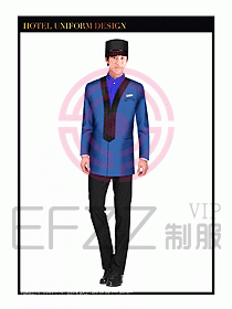 酒店門童行李生制服設(shè)計圖908