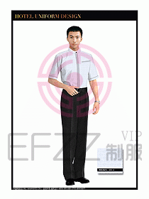 SPA休閑會(huì)所服務(wù)員制服設(shè)計(jì)332