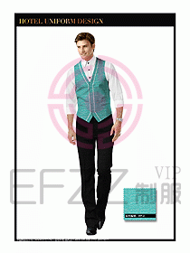 SPA休閑會(huì)所服務(wù)員制服設(shè)計(jì)337