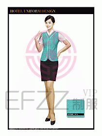 SPA休閑會(huì)所服務(wù)員制服設(shè)計(jì)336