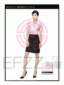 SPA休閑會(huì)所服務(wù)員制服設(shè)計(jì)340