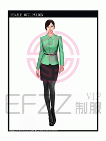 專賣店?duì)I業(yè)員服裝設(shè)計(jì)圖1012