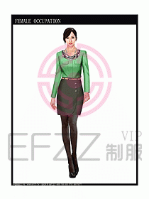 專賣店營業(yè)員服裝設計圖1024