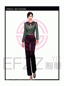 專賣店?duì)I業(yè)員服裝設(shè)計(jì)圖1031