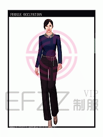 專賣店營業(yè)員服裝設計圖1030