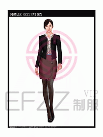 專賣店?duì)I業(yè)員服裝設(shè)計(jì)圖1038