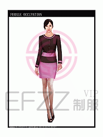 專賣店?duì)I業(yè)員服裝設(shè)計(jì)圖1054