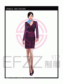 專賣店營業(yè)員服裝設(shè)計圖1050