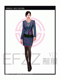 專賣店?duì)I業(yè)員服裝設(shè)計(jì)圖1064