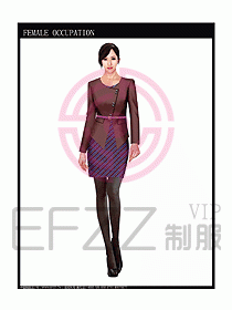 專賣店?duì)I業(yè)員服裝設(shè)計(jì)圖1078