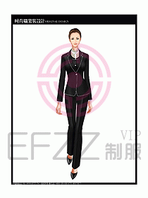 專賣店營業(yè)員服裝設計圖1099