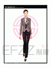 專(zhuān)賣(mài)店?duì)I業(yè)員服裝設(shè)計(jì)圖1097