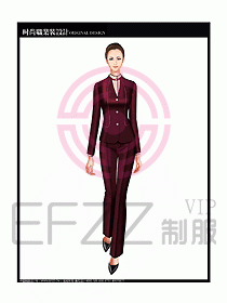 專賣店?duì)I業(yè)員服裝設(shè)計(jì)圖1128