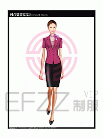 專賣店?duì)I業(yè)員服裝設(shè)計(jì)圖1134
