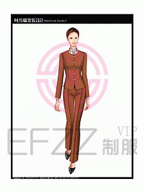 專賣店?duì)I業(yè)員服裝設(shè)計(jì)圖1131