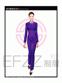 專賣店營業(yè)員服裝設(shè)計圖1130