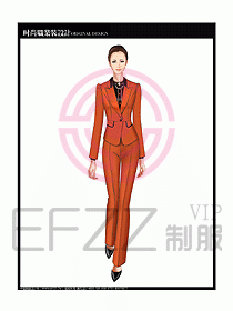 專賣店?duì)I業(yè)員服裝設(shè)計(jì)圖1136