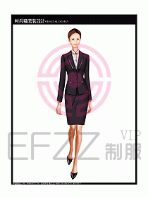 專賣店營業(yè)員服裝設(shè)計圖1143