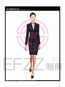 專賣店營業(yè)員服裝設計圖1142