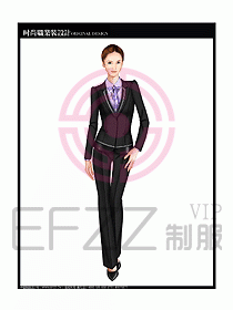 專賣店營業(yè)員服裝設(shè)計圖1154
