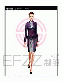 專賣店營業(yè)員服裝設(shè)計圖1152