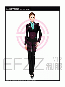 專賣店?duì)I業(yè)員服裝設(shè)計(jì)圖1161