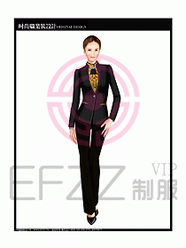 專賣店?duì)I業(yè)員服裝設(shè)計(jì)圖1176