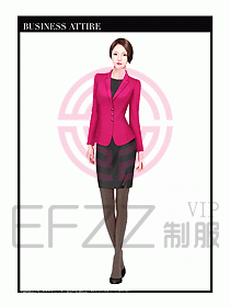 專賣店營業(yè)員服裝設計圖1195