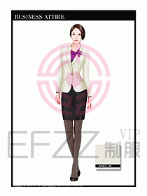 專賣店?duì)I業(yè)員服裝設(shè)計(jì)圖1201