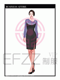 專賣店?duì)I業(yè)員服裝設(shè)計(jì)圖1198
