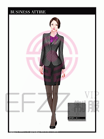 專賣店營業(yè)員服裝設計圖1199