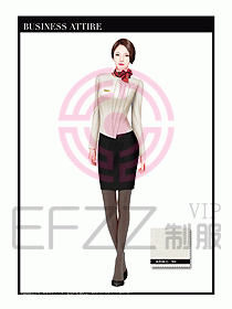 專賣店?duì)I業(yè)員服裝設(shè)計(jì)圖1204