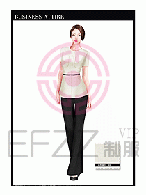專賣店營業(yè)員服裝設(shè)計圖1214