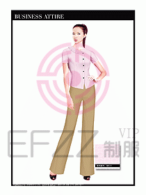 專賣店營業(yè)員服裝設(shè)計圖1222