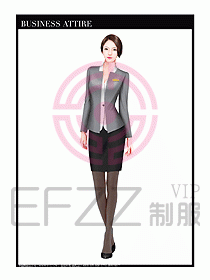 專賣店營業(yè)員服裝設計圖1230