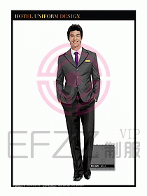 酒店大堂服務(wù)員制服設(shè)計圖670