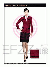酒店大堂服務(wù)員制服設(shè)計圖680