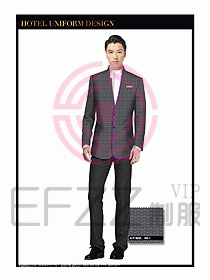 酒店大堂服務(wù)員制服設(shè)計圖686