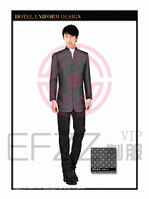 酒店大堂服務(wù)員制服設(shè)計(jì)圖700