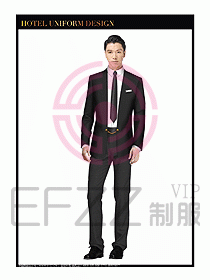 酒店大堂服務(wù)員制服設(shè)計(jì)圖706