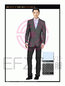 酒店大堂服務(wù)員制服設(shè)計圖731