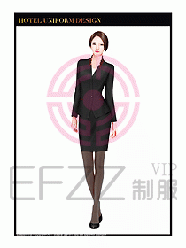 酒店大堂服務(wù)員制服設(shè)計(jì)圖728