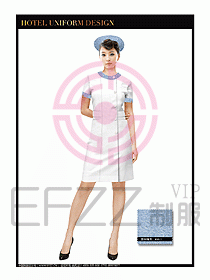 SPA按摩技師制服設(shè)計圖822