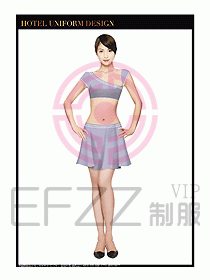 SPA按摩技師制服設(shè)計(jì)圖830