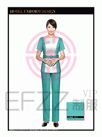 SPA按摩技師制服設(shè)計圖842