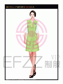 SPA按摩技師制服設(shè)計(jì)圖843